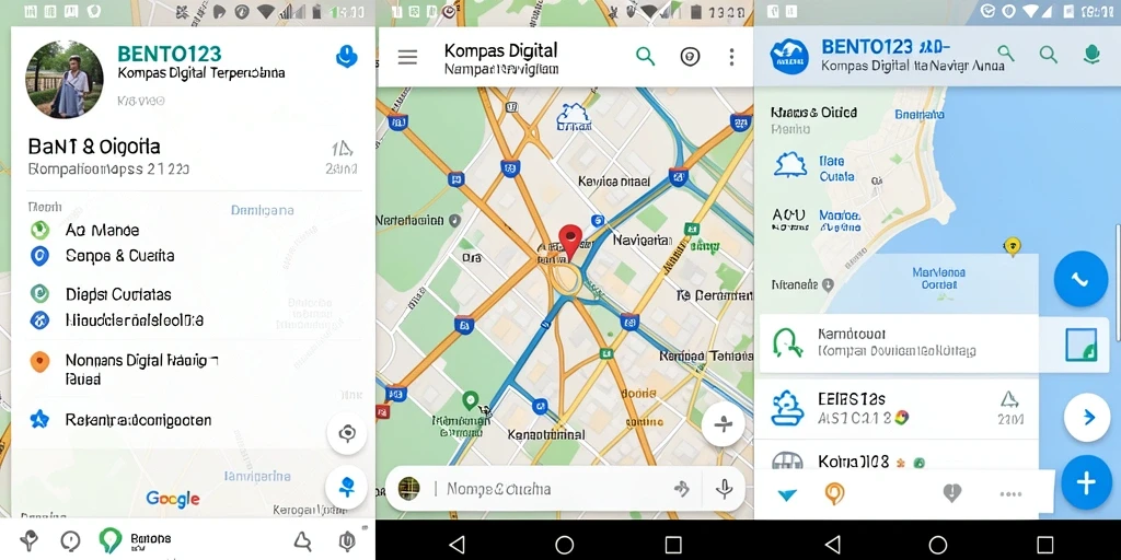 Tampilan antarmuka BENTO123 yang intuitif dan responsif.