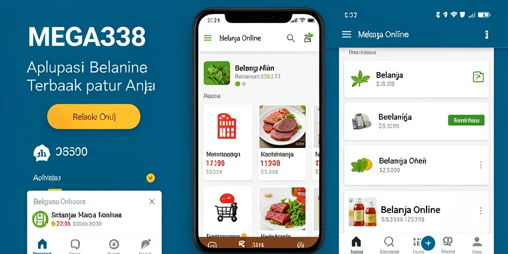 Tampilan antarmuka aplikasi MEGA338 yang mudah digunakan.