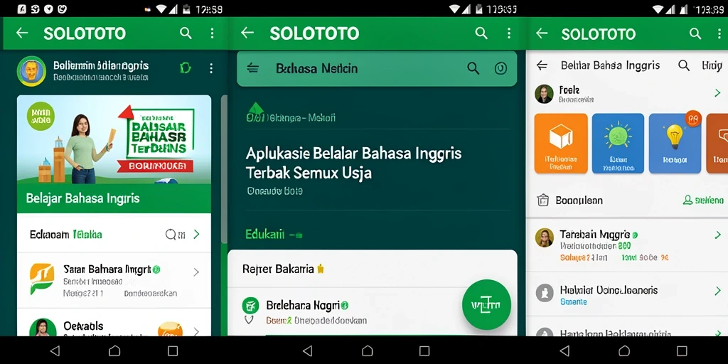 Antarmuka aplikasi SOLOTOTO yang interaktif dan warna-warni.
