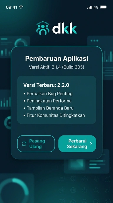 Riwayat Versi dkk untuk Pengguna Android